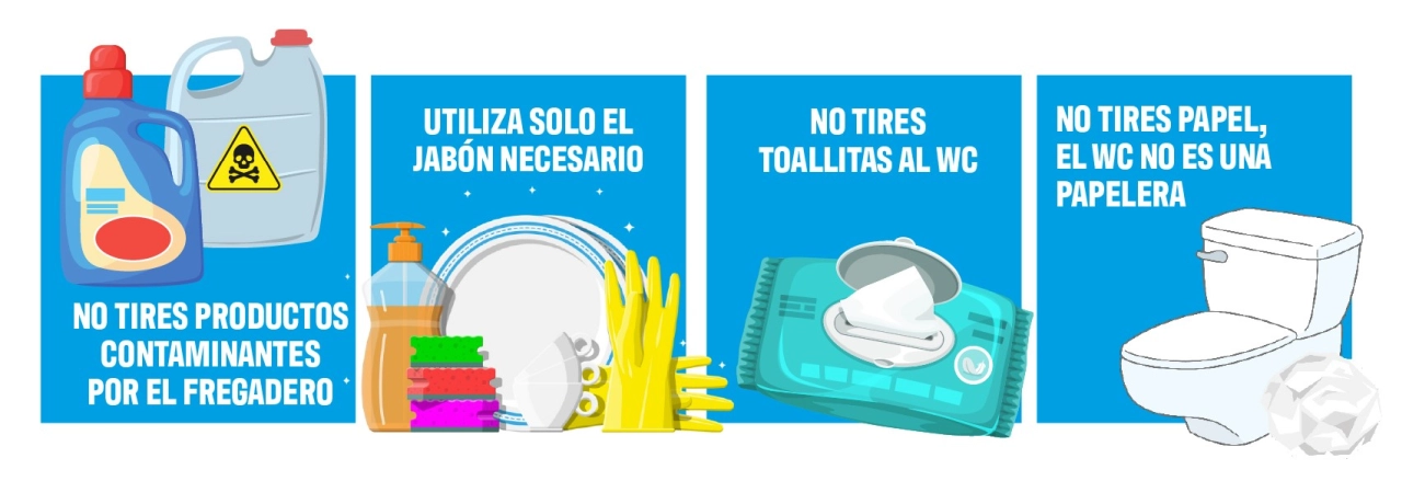 ¿Cómo ensuciar menos agua doméstica?