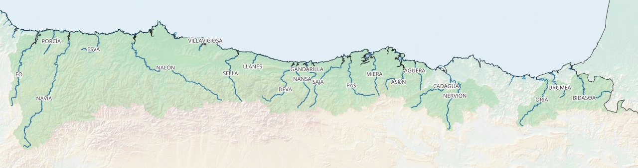 Conoce nuestros ríos - Cuenca Cantábrica